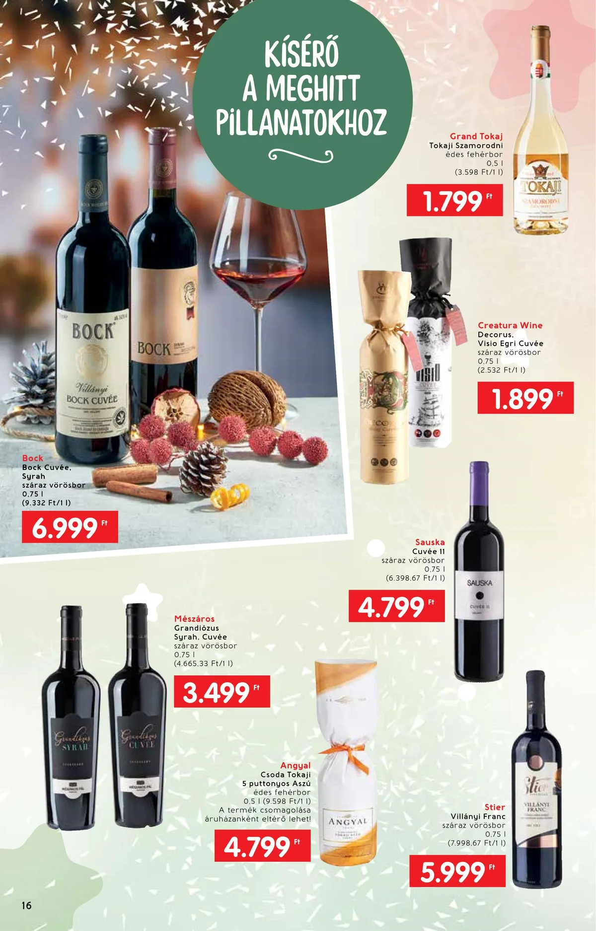 Interspar akciós újság Ajandekkatalogus 10.19–11.16 – 16. oldal