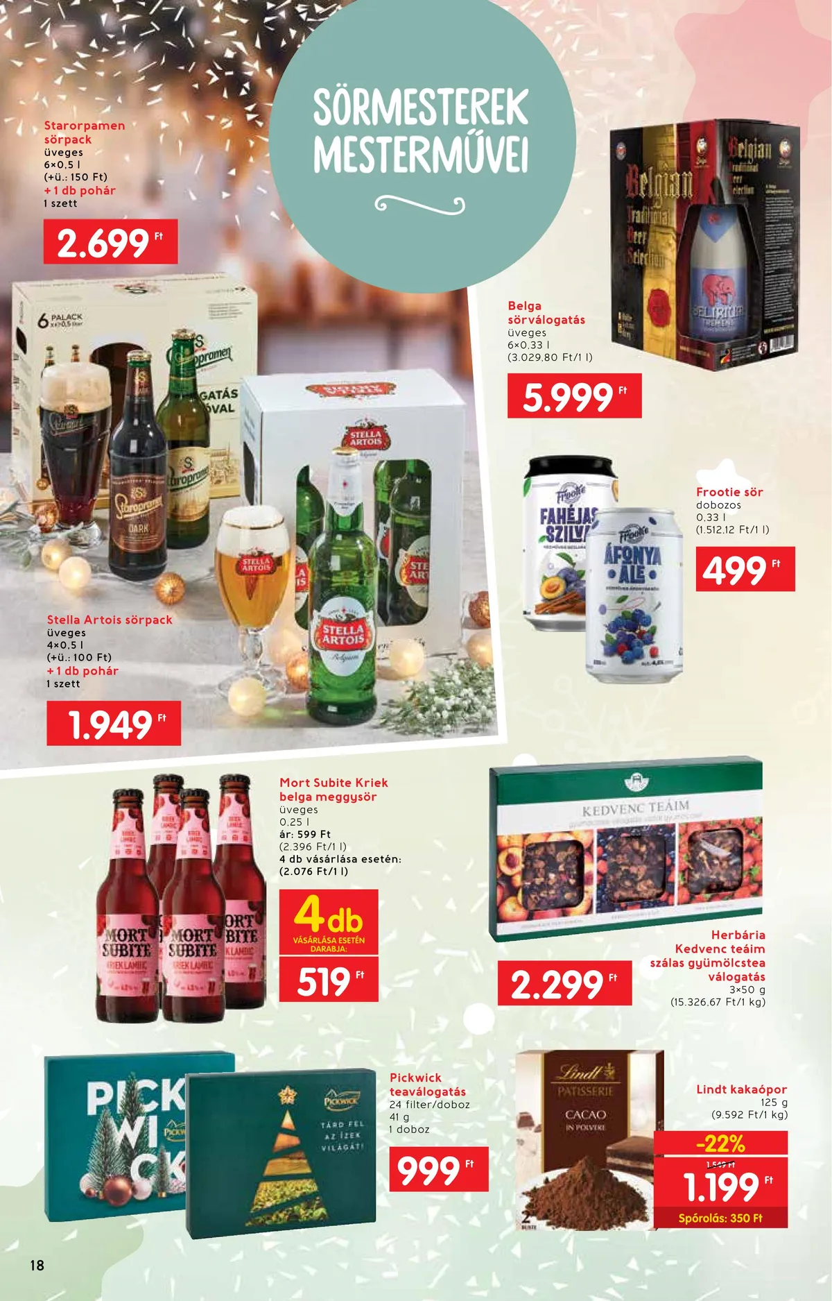Interspar akciós újság Ajandekkatalogus 10.19–11.16 – 18. oldal