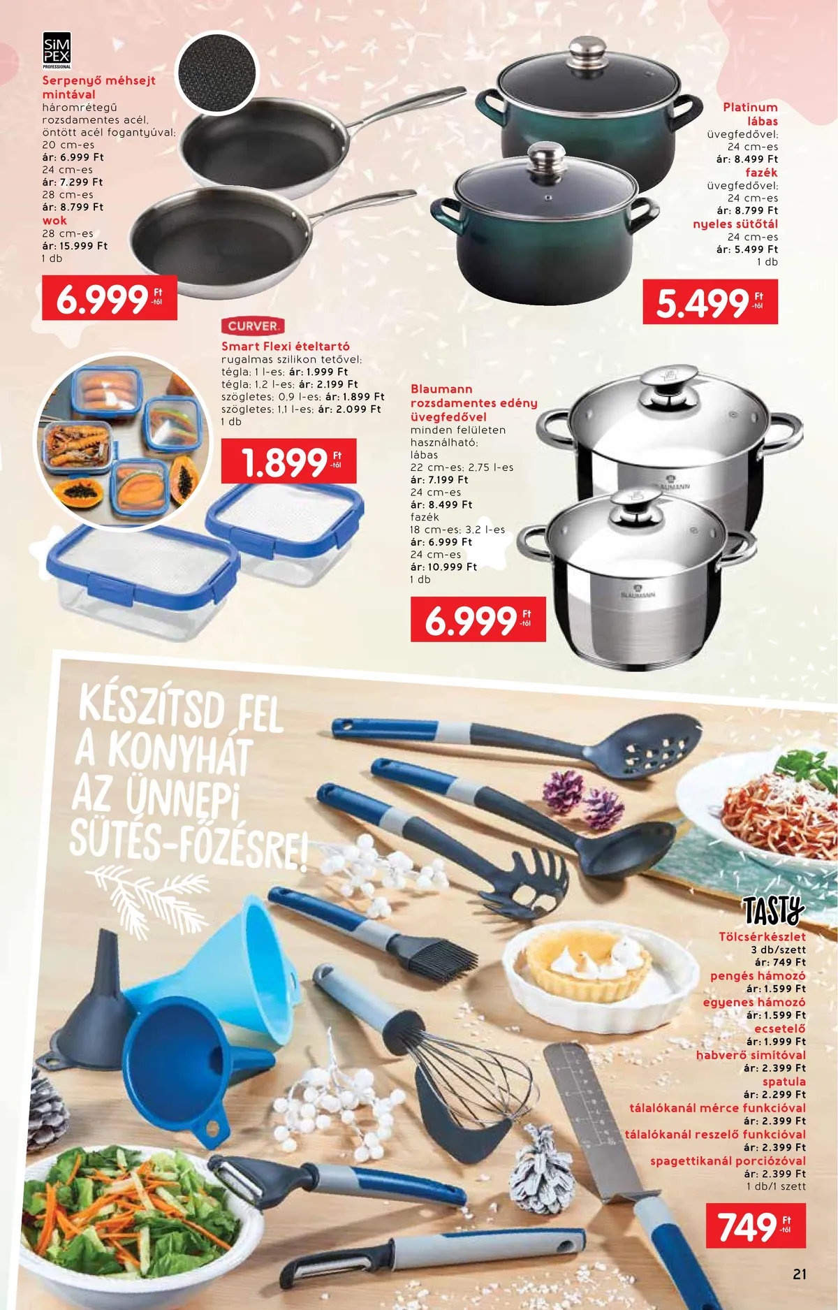 Interspar akciós újság Ajandekkatalogus 10.19–11.16 – 21. oldal