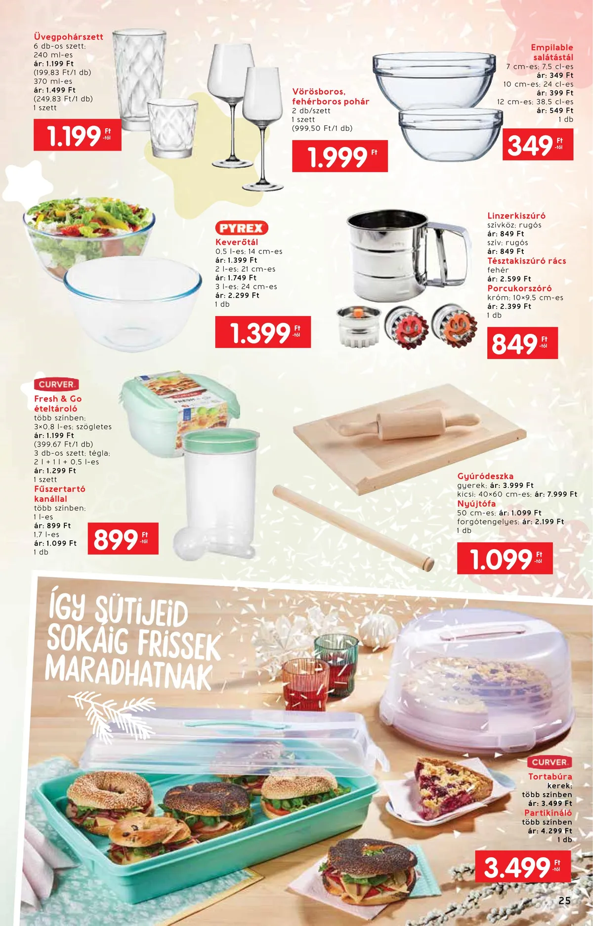 Interspar akciós újság Ajandekkatalogus 10.19–11.16 – 25. oldal