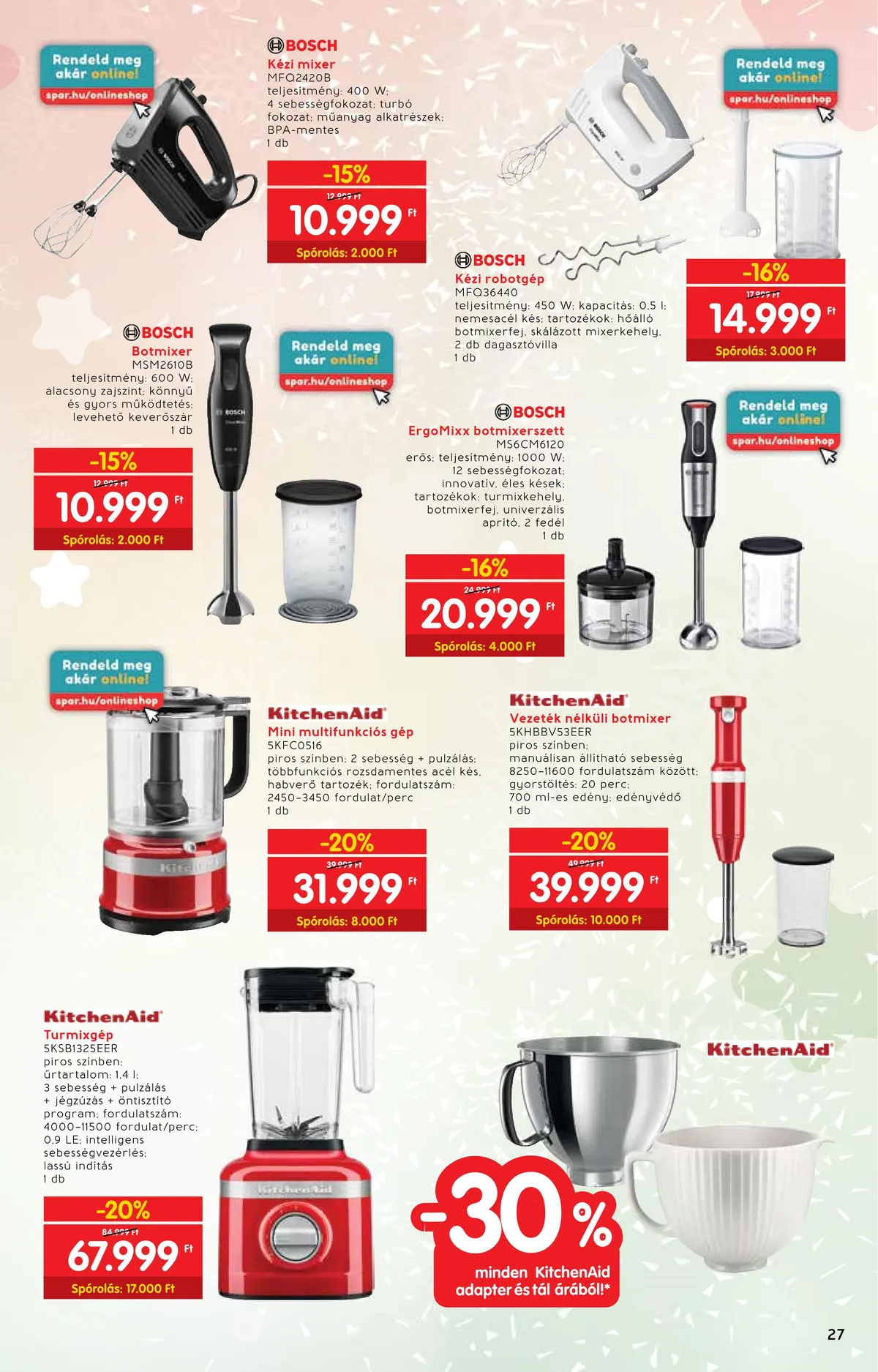 Interspar akciós újság Ajandekkatalogus 10.19–11.16 – 27. oldal