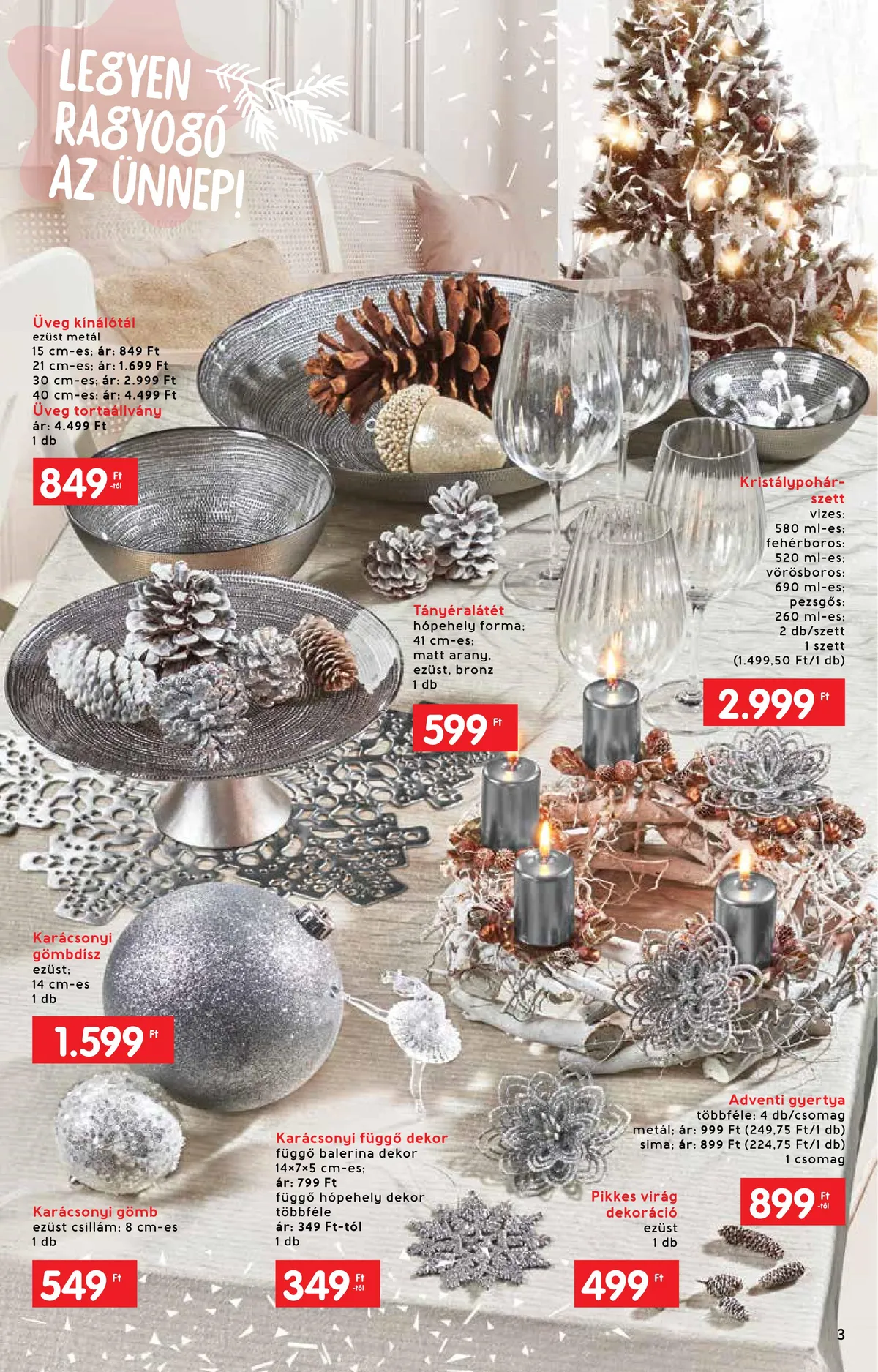 Interspar akciós újság Ajandekkatalogus 10.19–11.16 – 3. oldal