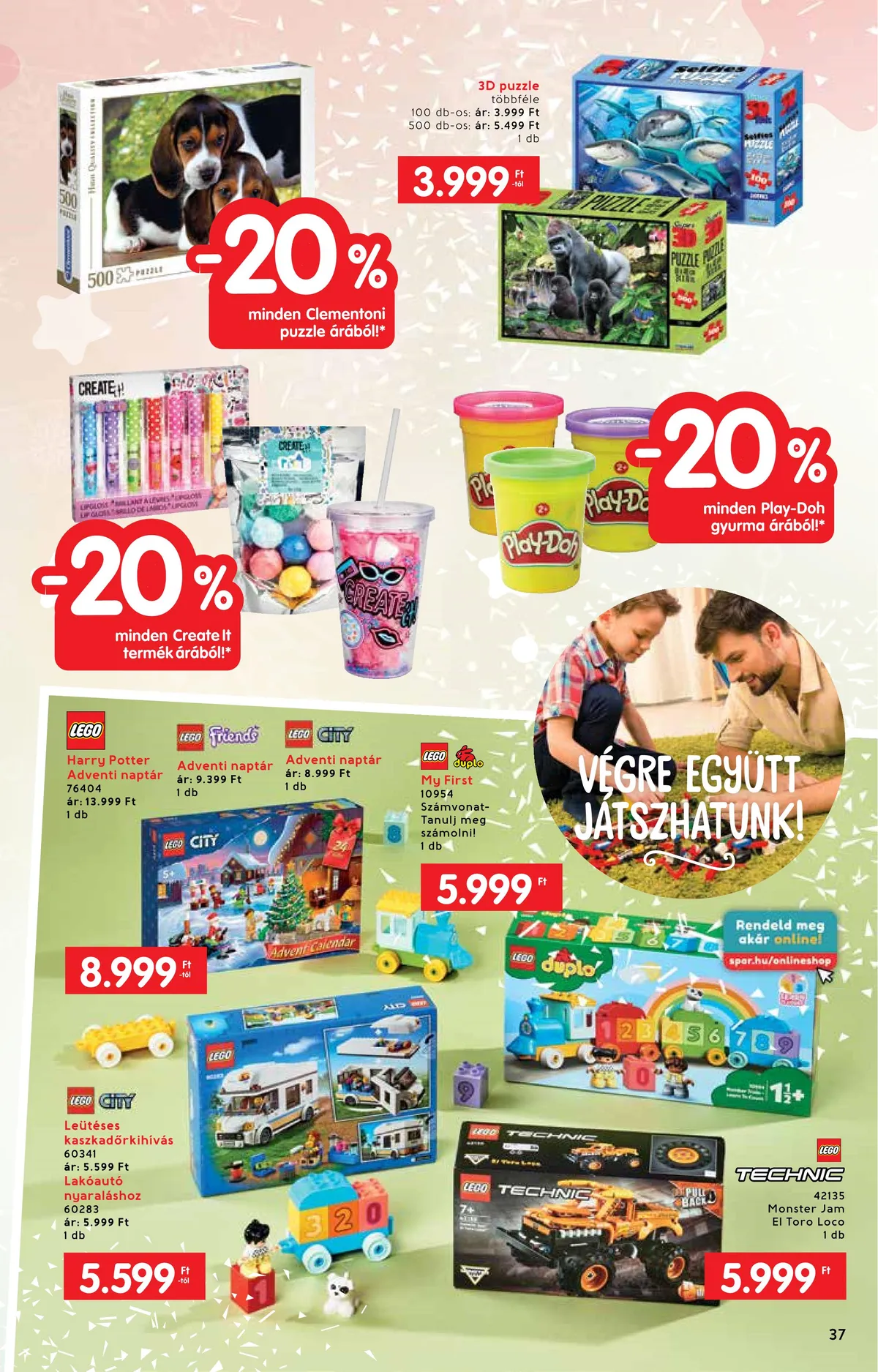 Interspar akciós újság Ajandekkatalogus 10.19–11.16 – 37. oldal