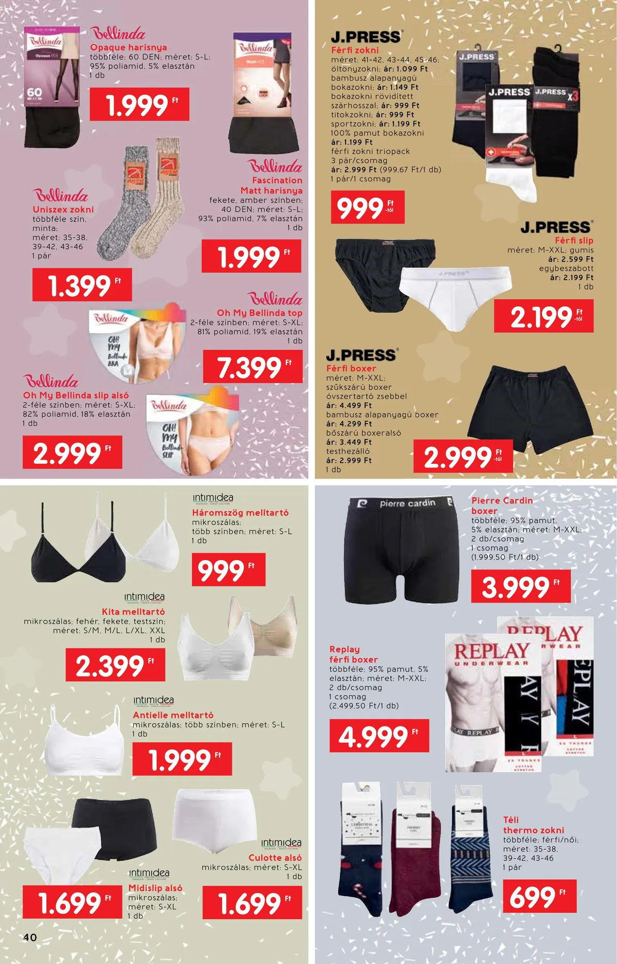 Interspar akciós újság Ajandekkatalogus 10.19–11.16 – 40. oldal