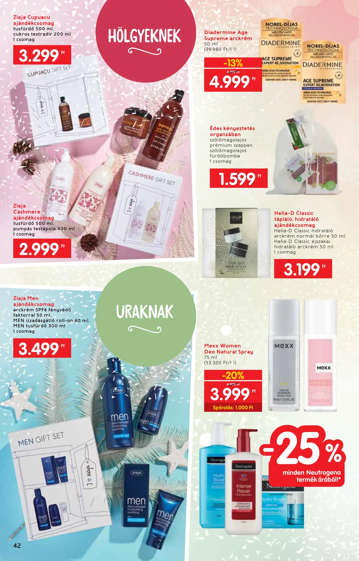 Interspar akciós újság Ajandekkatalogus 10.19–11.16 – 42. oldal