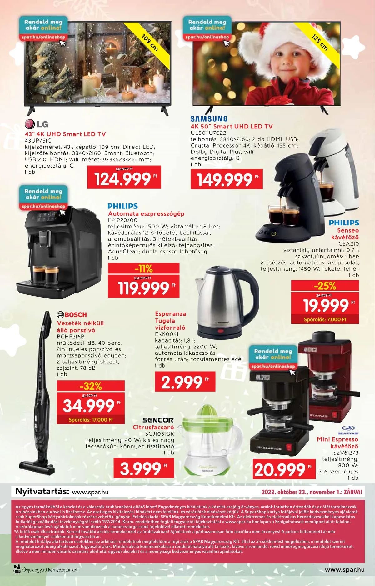 Interspar akciós újság Ajandekkatalogus 10.19–11.16 – 48. oldal