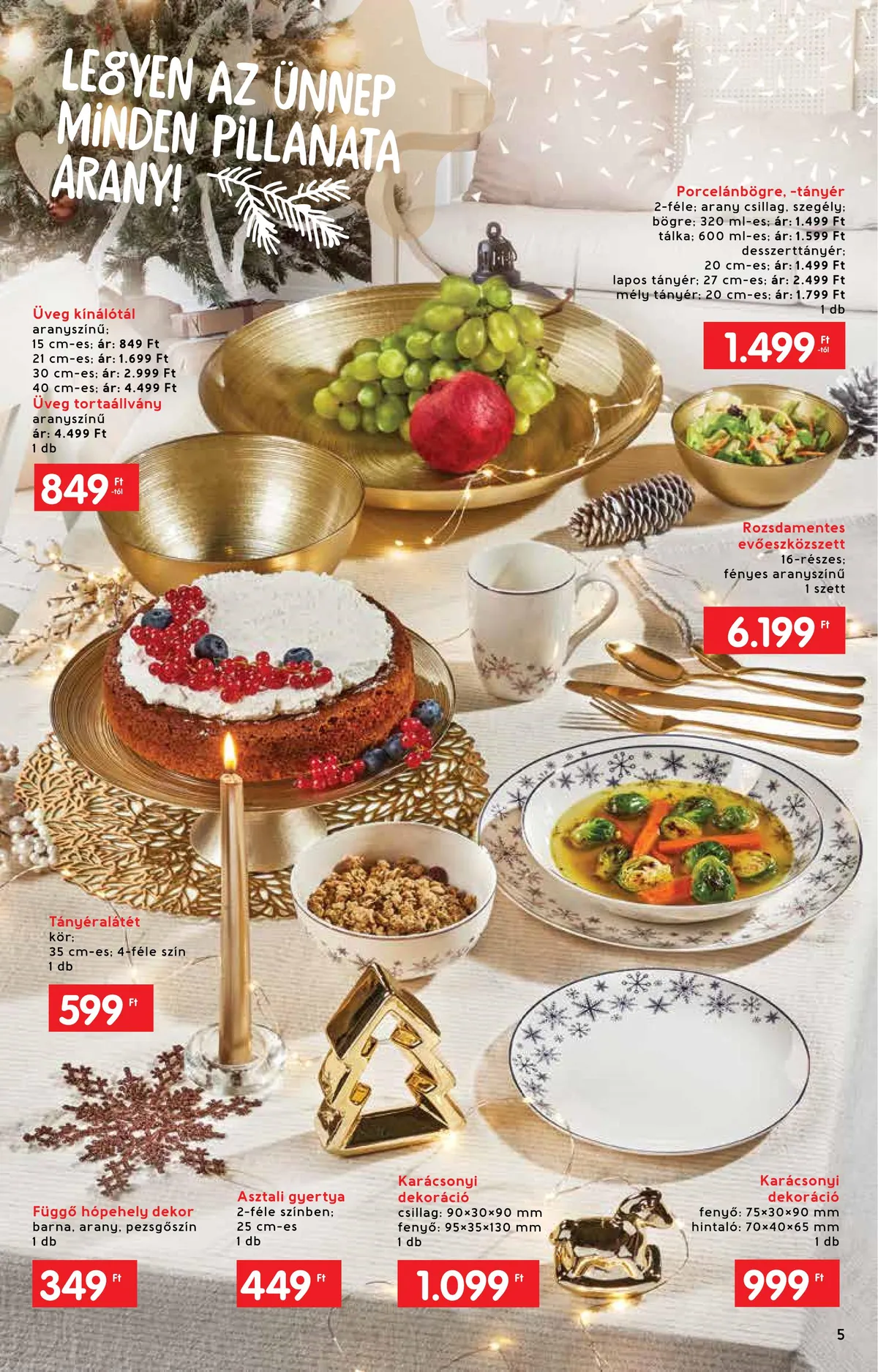 Interspar akciós újság Ajandekkatalogus 10.19–11.16 – 5. oldal