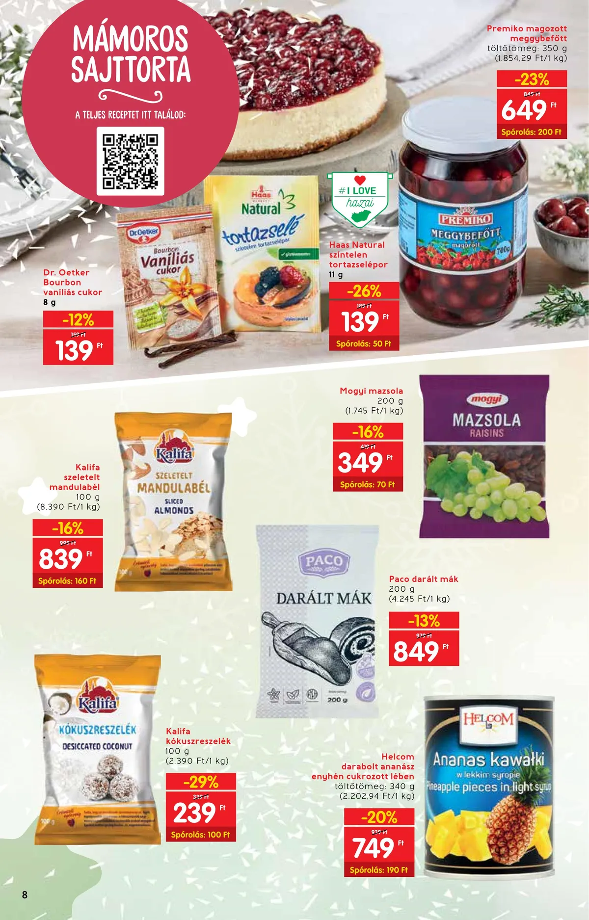 Interspar akciós újság Ajandekkatalogus 10.19–11.16 – 8. oldal