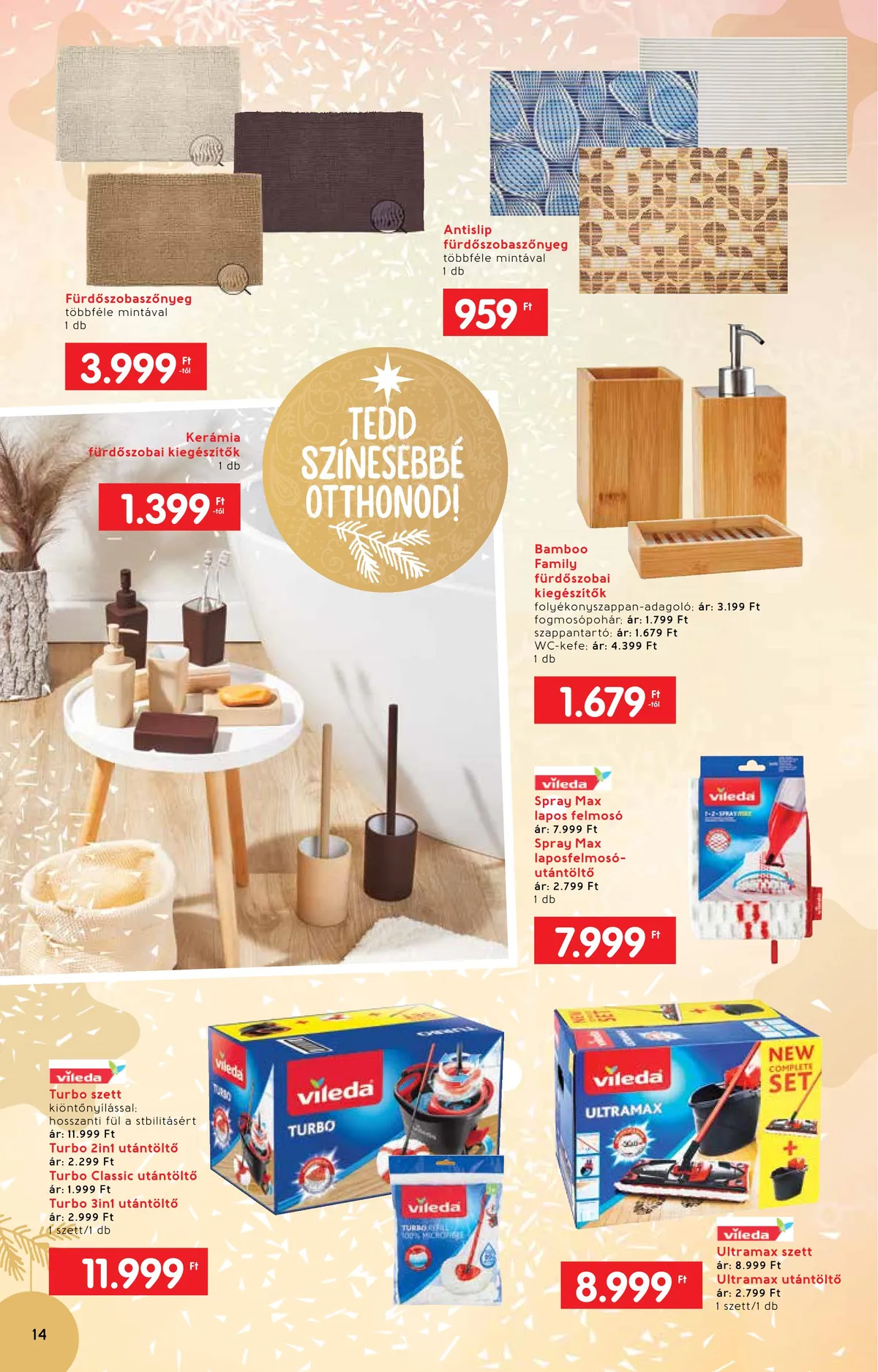 Interspar akciós újság Ajandekkatalogus 11.23–12.24 – 14. oldal