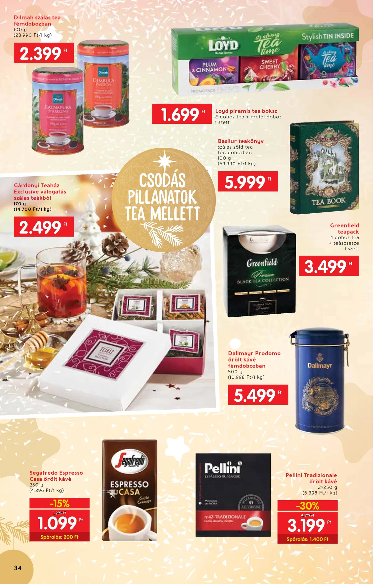 Interspar akciós újság Ajandekkatalogus 11.23–12.24 – 34. oldal