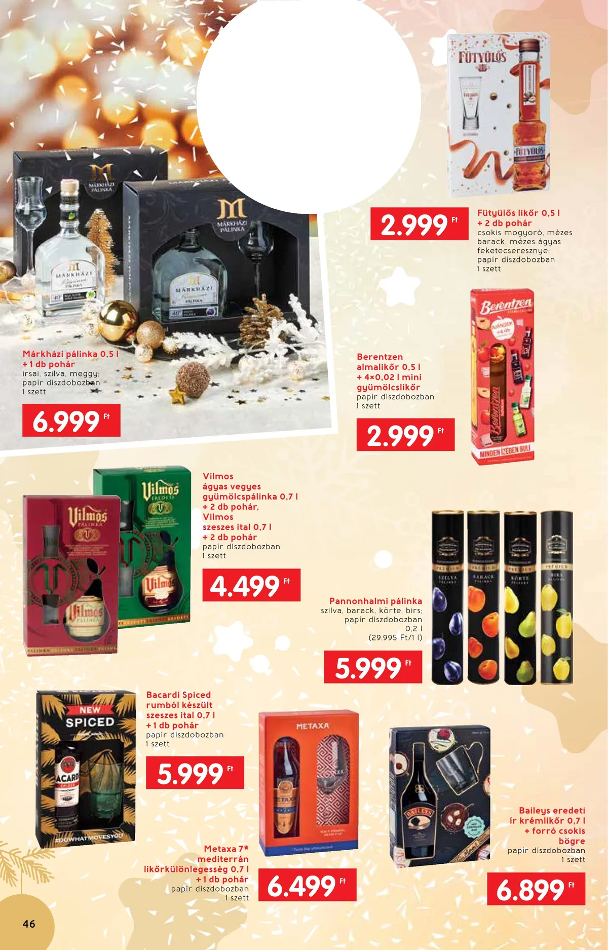 Interspar akciós újság Ajandekkatalogus 11.23–12.24 – 46. oldal