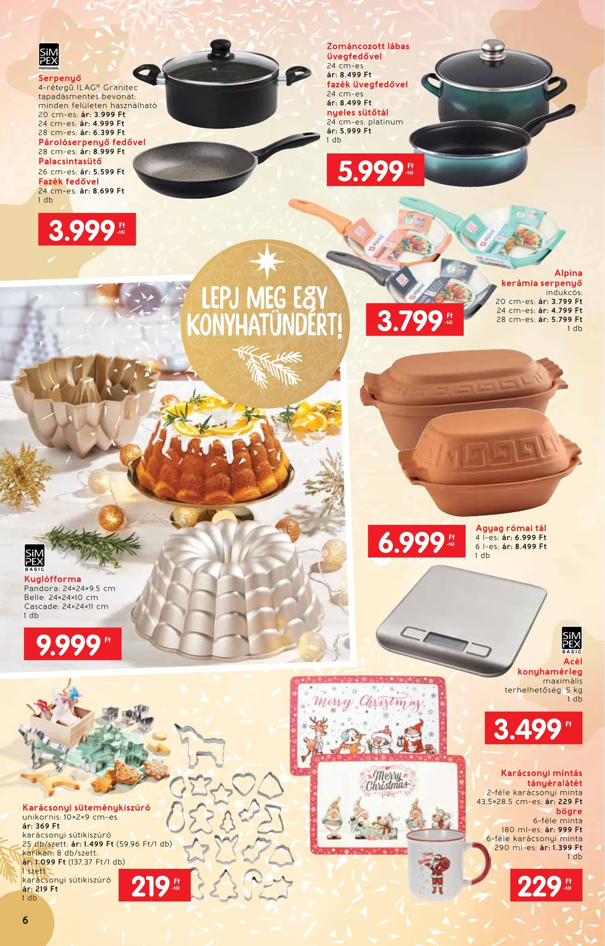 Interspar akciós újság Ajandekkatalogus 11.23–12.24 – 6. oldal