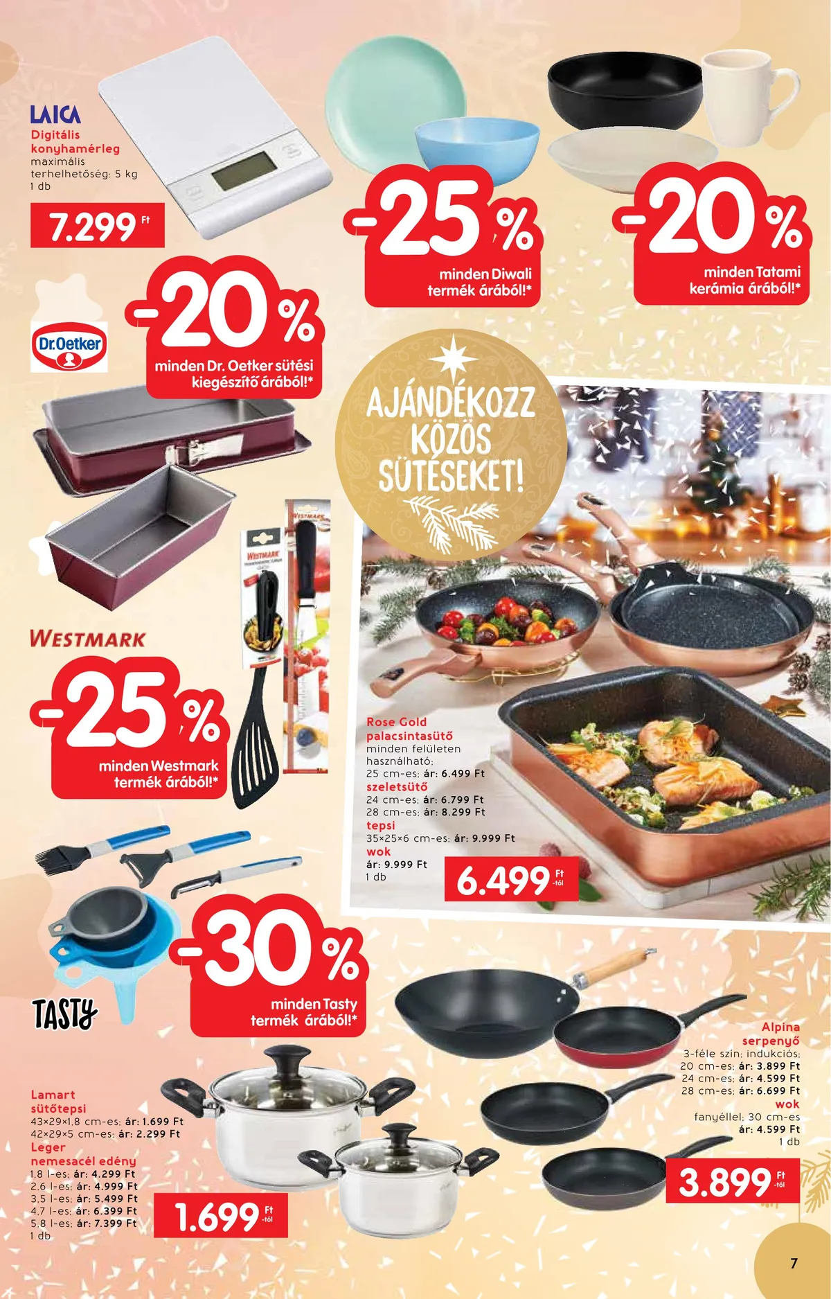 Interspar akciós újság Ajandekkatalogus 11.23–12.24 – 7. oldal