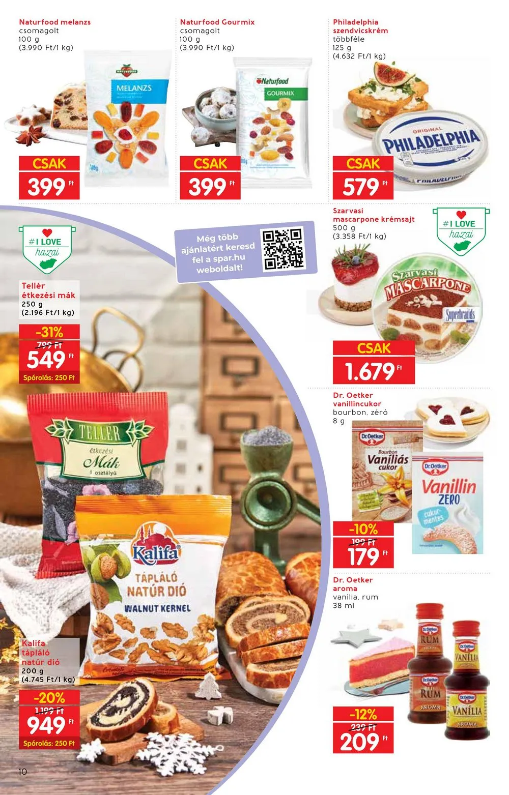 Interspar akciós újság Ajandekkatalogus 10.18–11.15 – 10. oldal