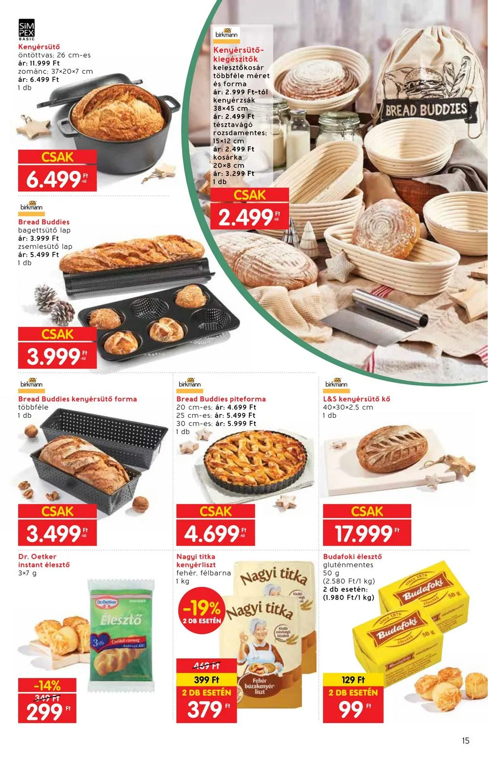 Interspar akciós újság Ajandekkatalogus 10.18–11.15 – 15. oldal