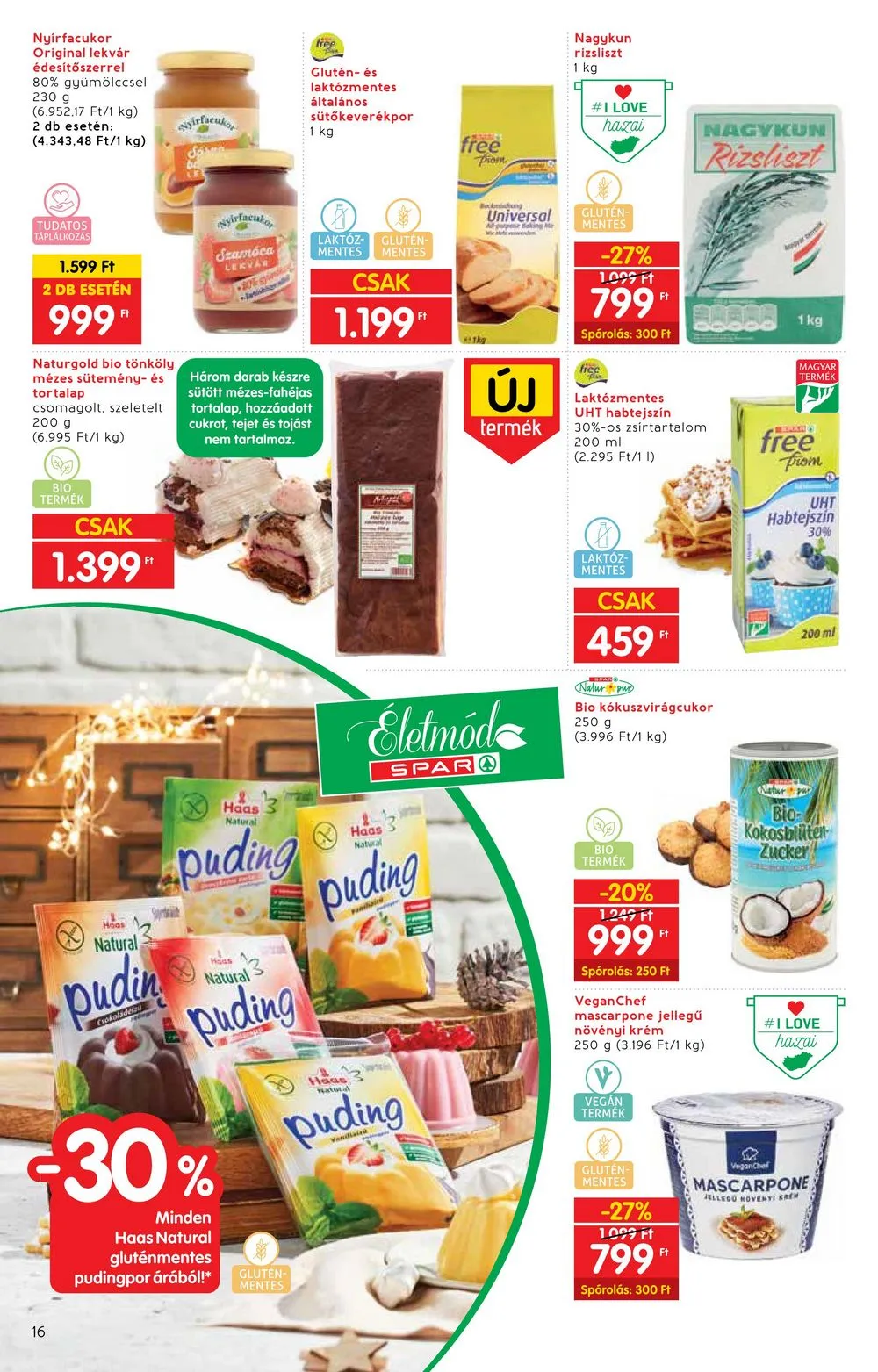 Interspar akciós újság Ajandekkatalogus 10.18–11.15 – 16. oldal