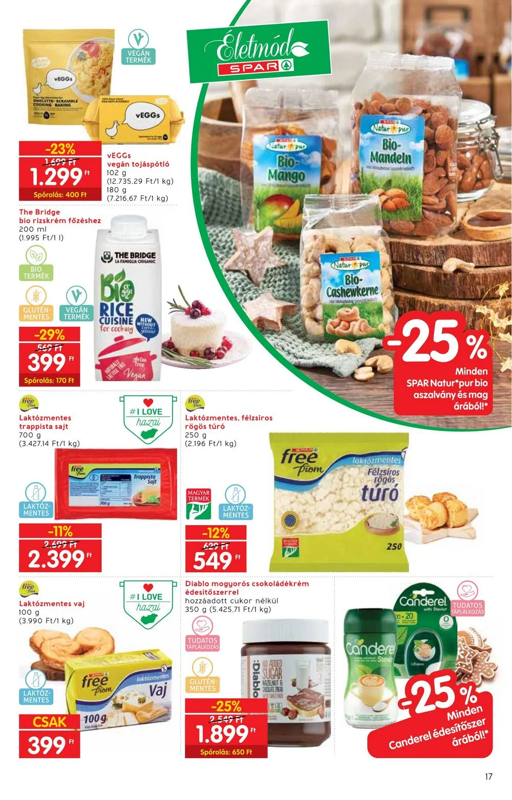 Interspar akciós újság Ajandekkatalogus 10.18–11.15 – 17. oldal