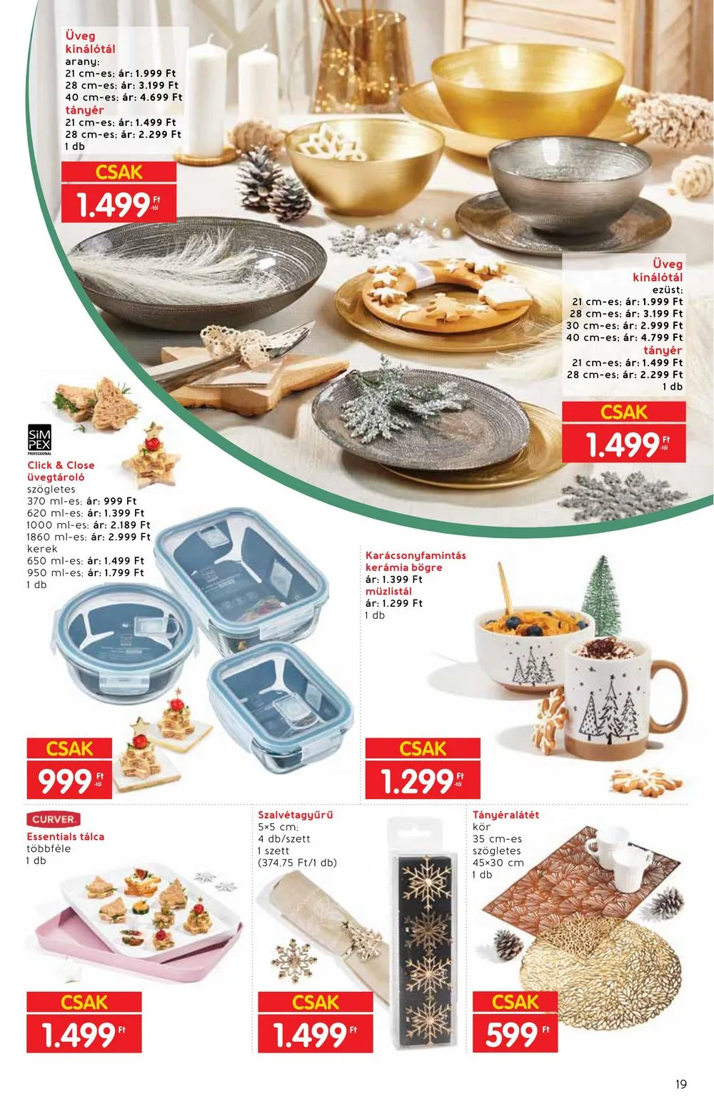 Interspar akciós újság Ajandekkatalogus 10.18–11.15 – 19. oldal