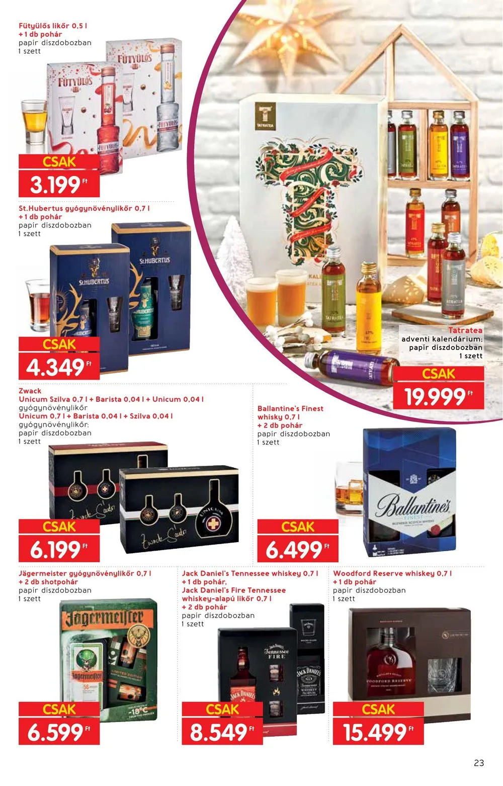 Interspar akciós újság Ajandekkatalogus 10.18–11.15 – 23. oldal
