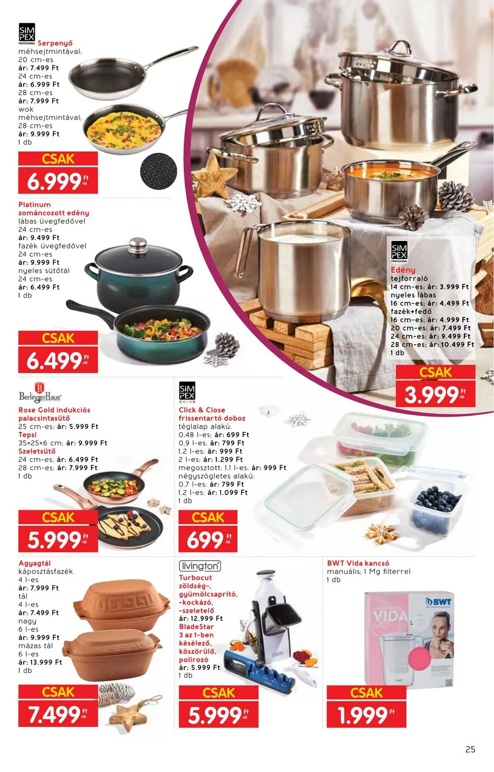 Interspar akciós újság Ajandekkatalogus 10.18–11.15 – 25. oldal