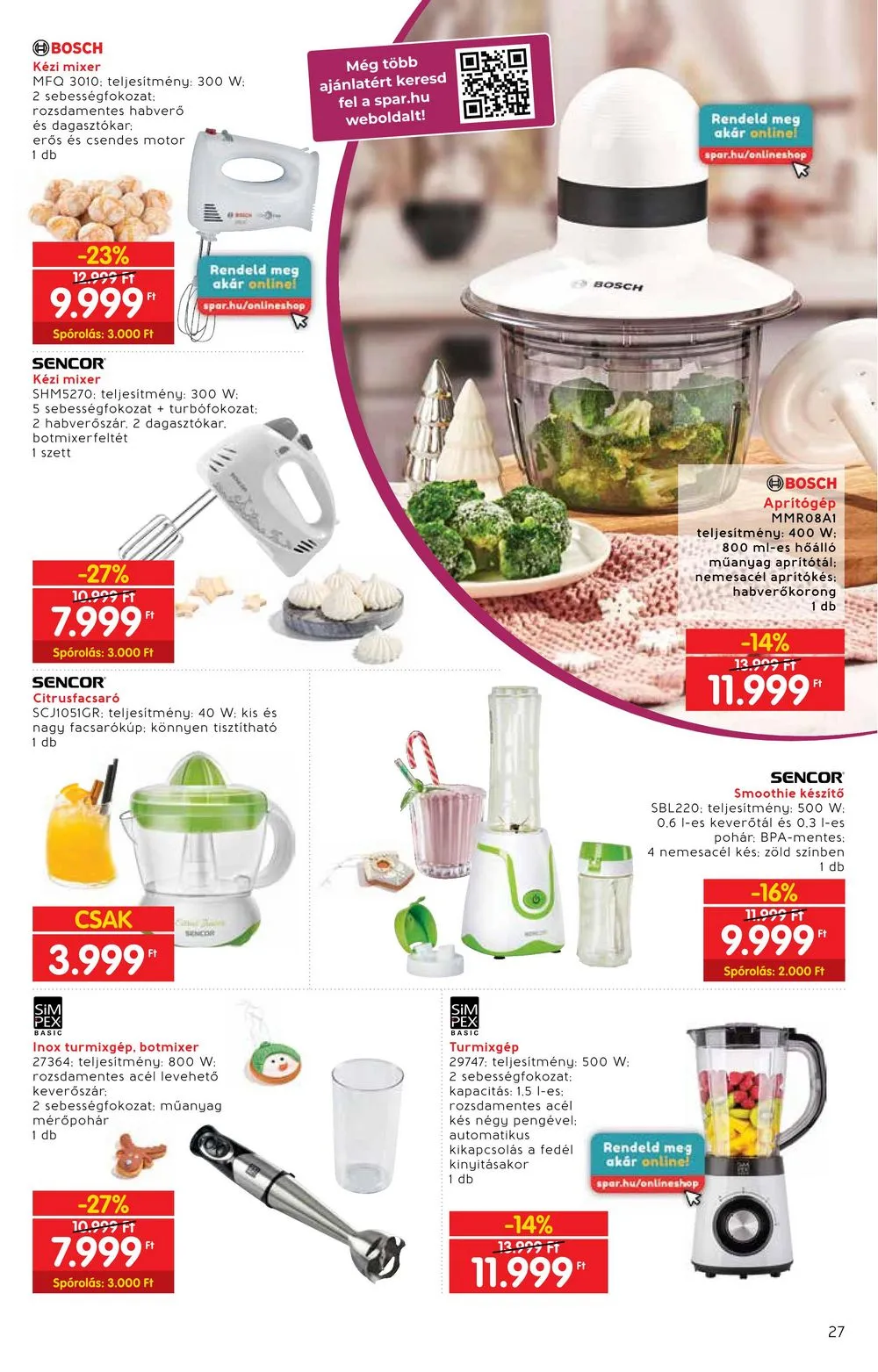 Interspar akciós újság Ajandekkatalogus 10.18–11.15 – 27. oldal