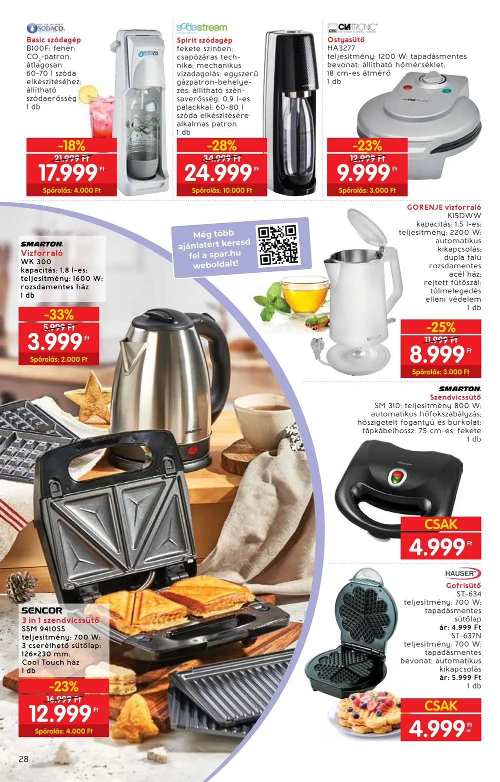 Interspar akciós újság Ajandekkatalogus 10.18–11.15 – 28. oldal