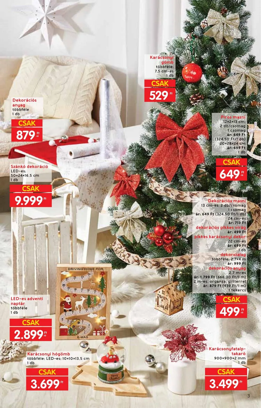 Interspar akciós újság Ajandekkatalogus 10.18–11.15 – 3. oldal