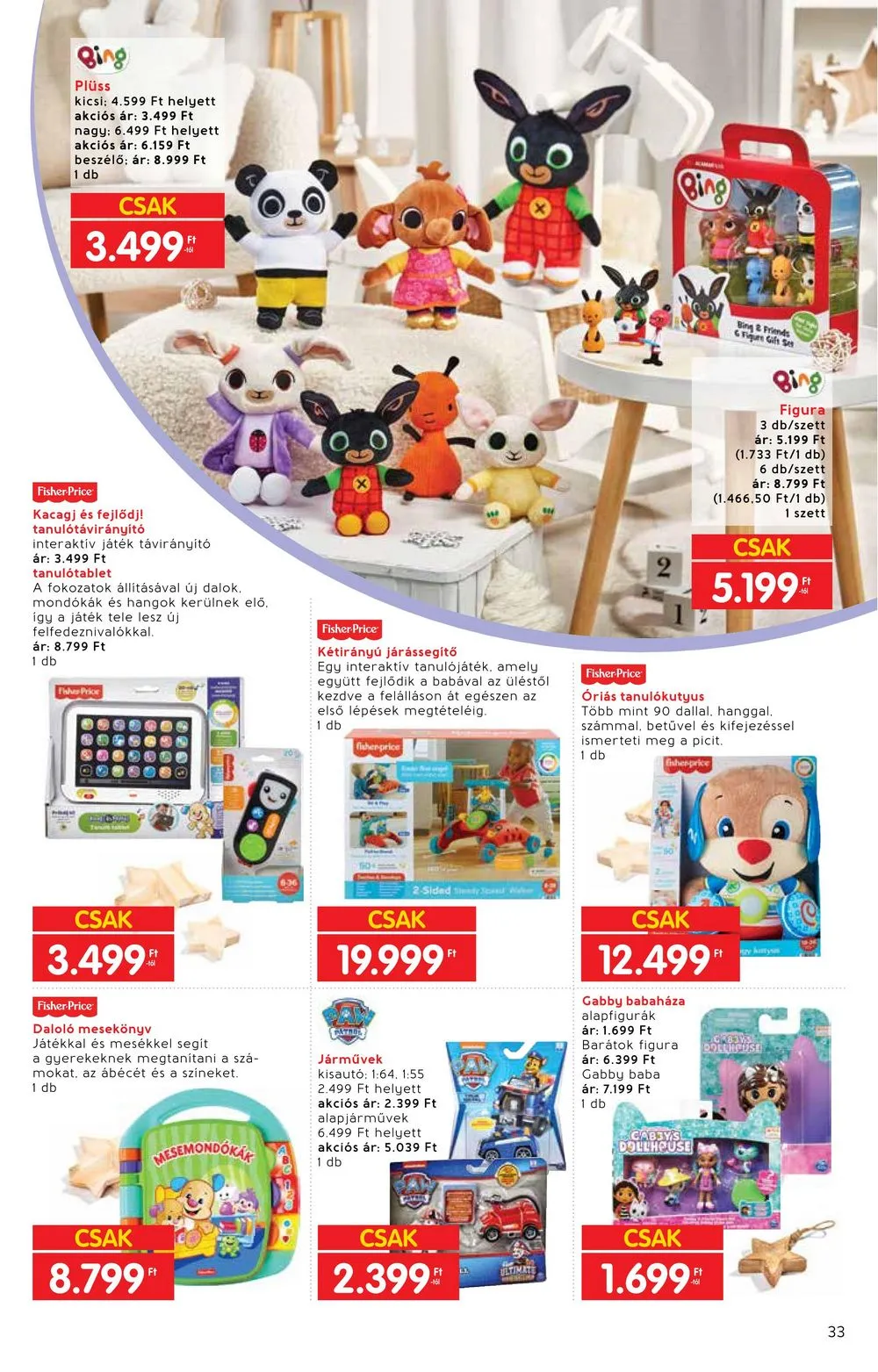 Interspar akciós újság Ajandekkatalogus 10.18–11.15 – 33. oldal