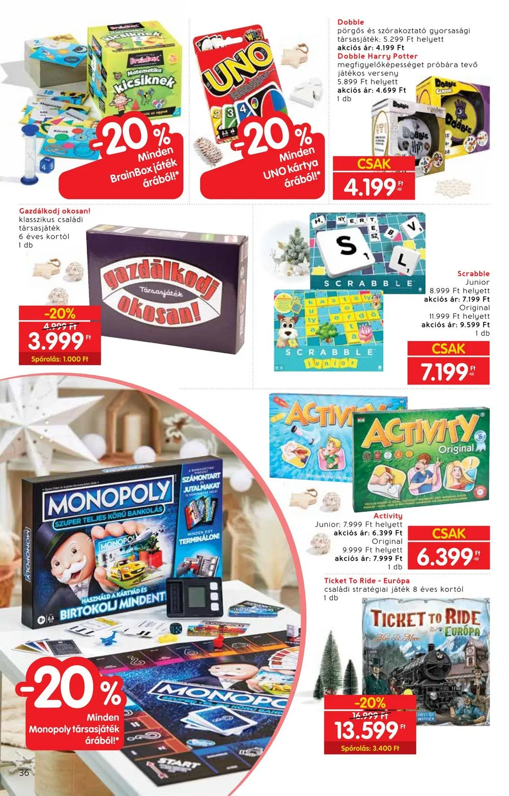 Interspar akciós újság Ajandekkatalogus 10.18–11.15 – 36. oldal