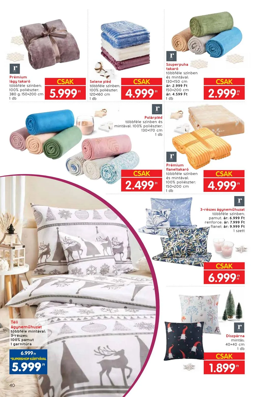 Interspar akciós újság Ajandekkatalogus 10.18–11.15 – 40. oldal