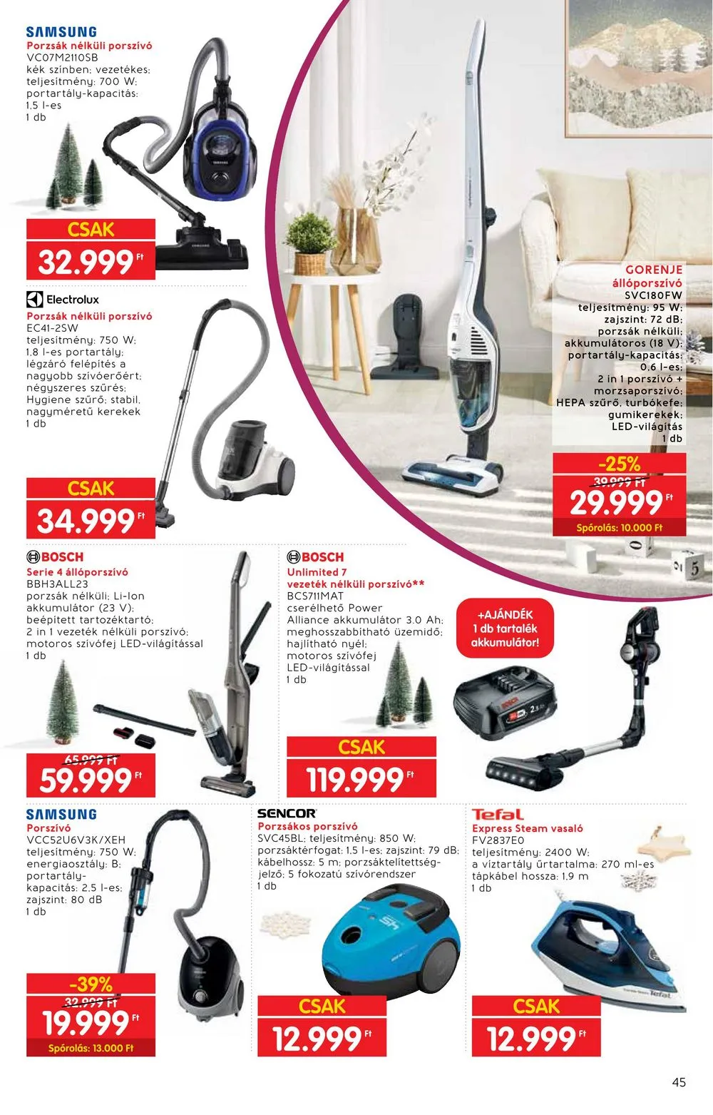 Interspar akciós újság Ajandekkatalogus 10.18–11.15 – 45. oldal