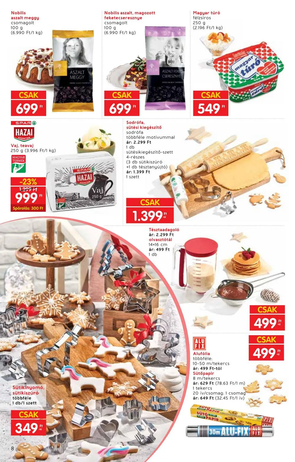 Interspar akciós újság Ajandekkatalogus 10.18–11.15 – 8. oldal