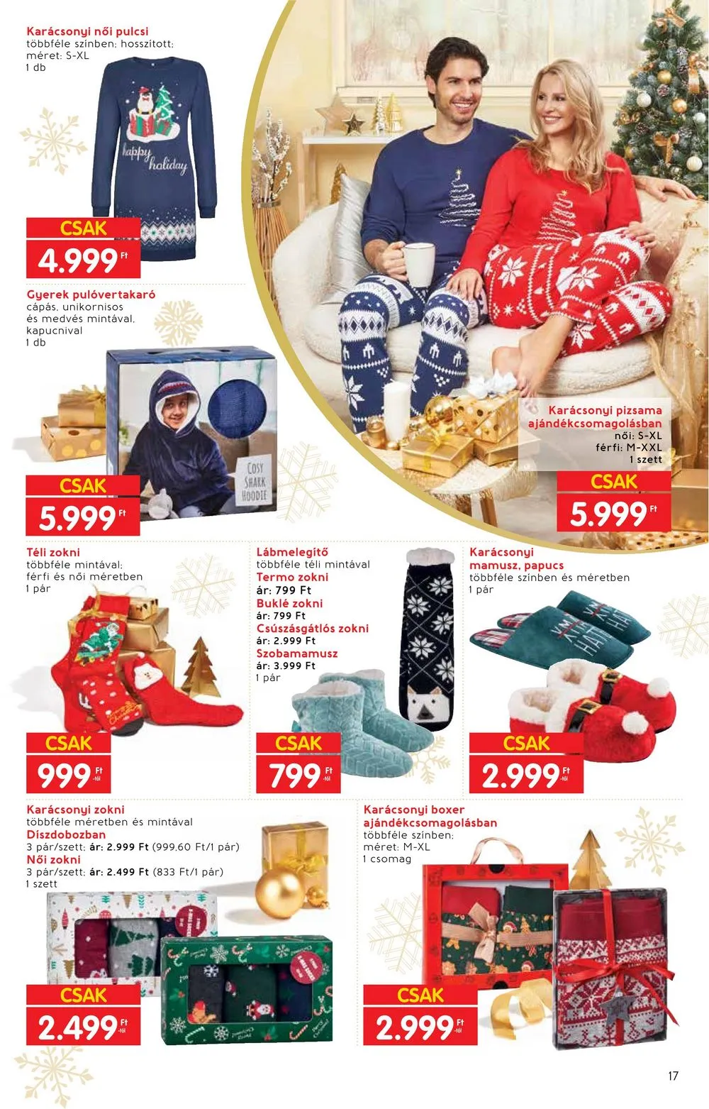 Interspar akciós újság Ajandekok 11.22–12.24 – 17. oldal