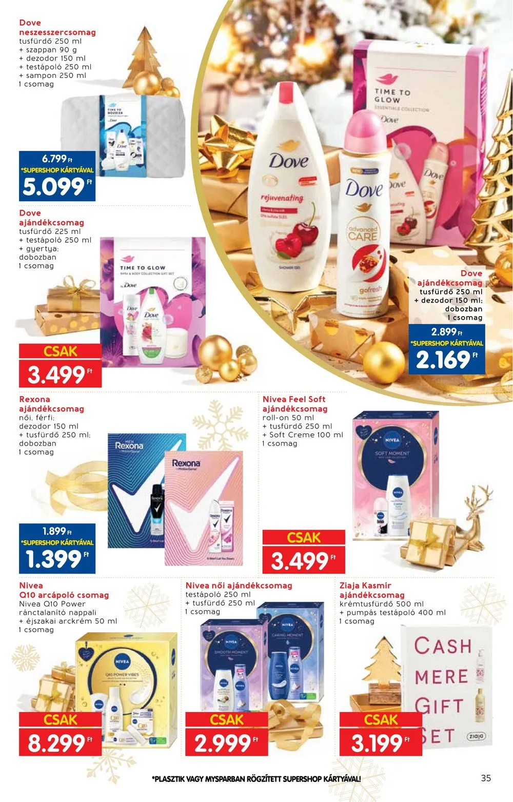 Interspar akciós újság Ajandekok 11.22–12.24 – 35. oldal
