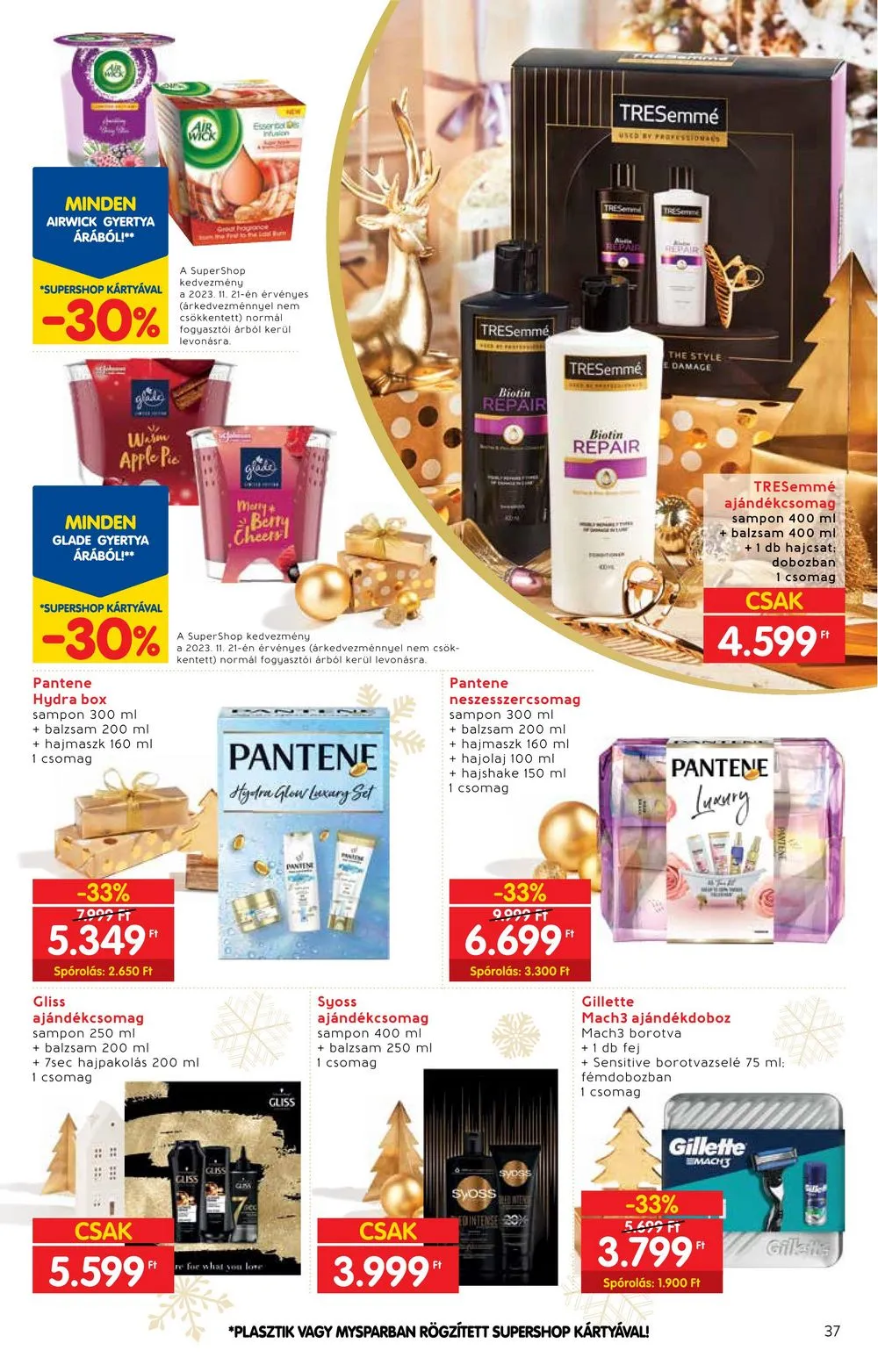 Interspar akciós újság Ajandekok 11.22–12.24 – 37. oldal