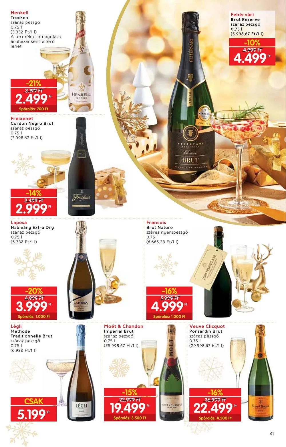 Interspar akciós újság Ajandekok 11.22–12.24 – 41. oldal
