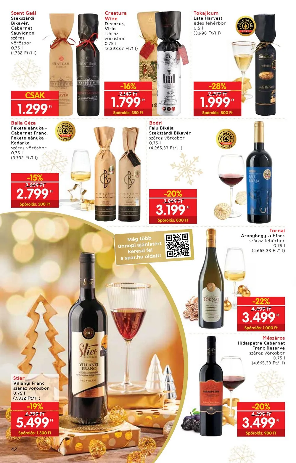 Interspar akciós újság Ajandekok 11.22–12.24 – 42. oldal