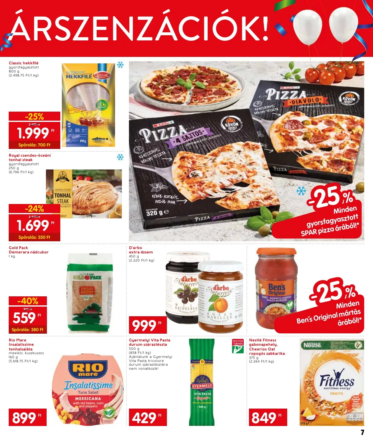 Interspar akciós újság Becsi ut 03.24–03.30 – 7. oldal