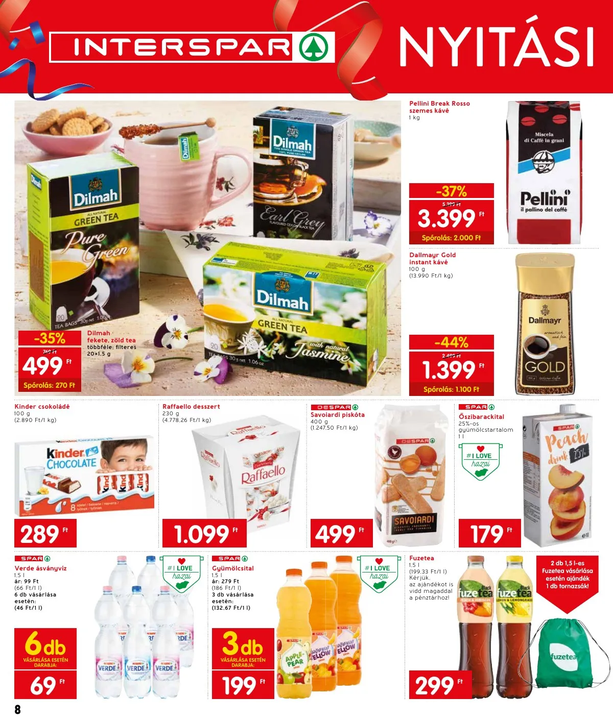 Interspar akciós újság Becsi ut 03.24–03.30 – 8. oldal