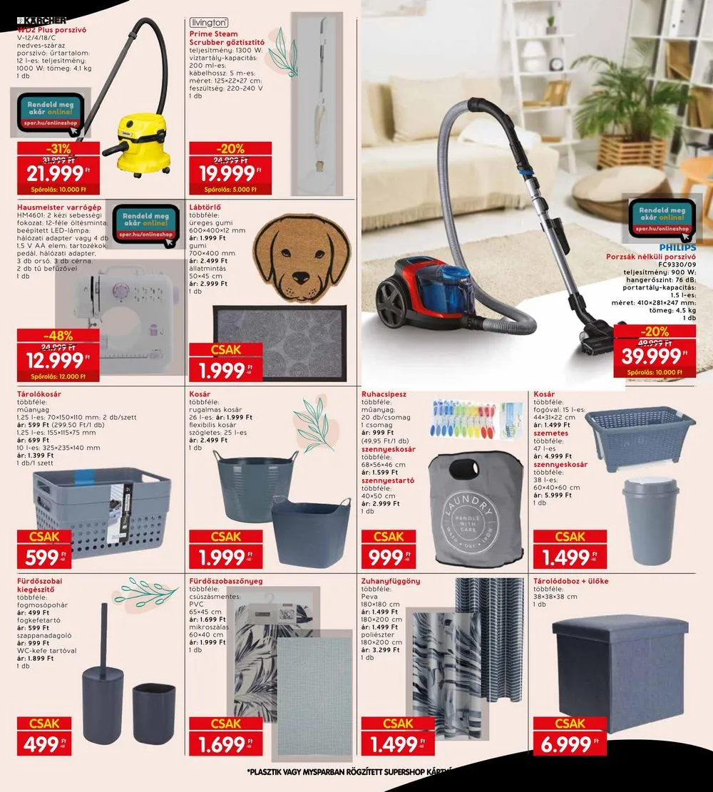 Interspar akciós újság Feher hetek 01.02–01.17 – 4. oldal