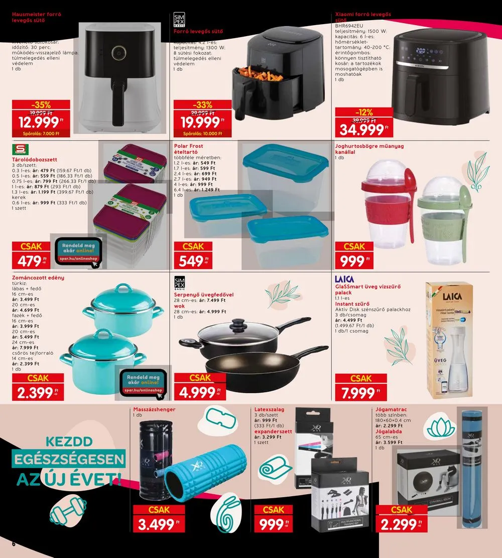 Interspar akciós újság Feher hetek 01.02–01.17 – 7. oldal