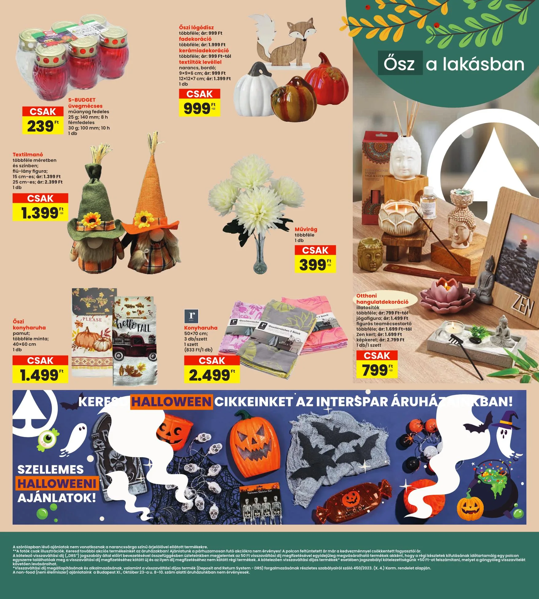 Interspar akciós újság Home 09.18–10.01 – 5. oldal