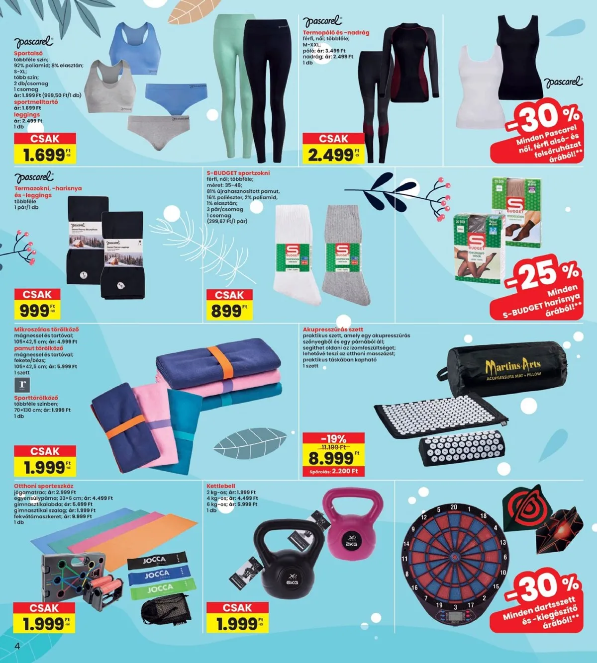Interspar akciós újság Home 01.02–01.14 – 4. oldal