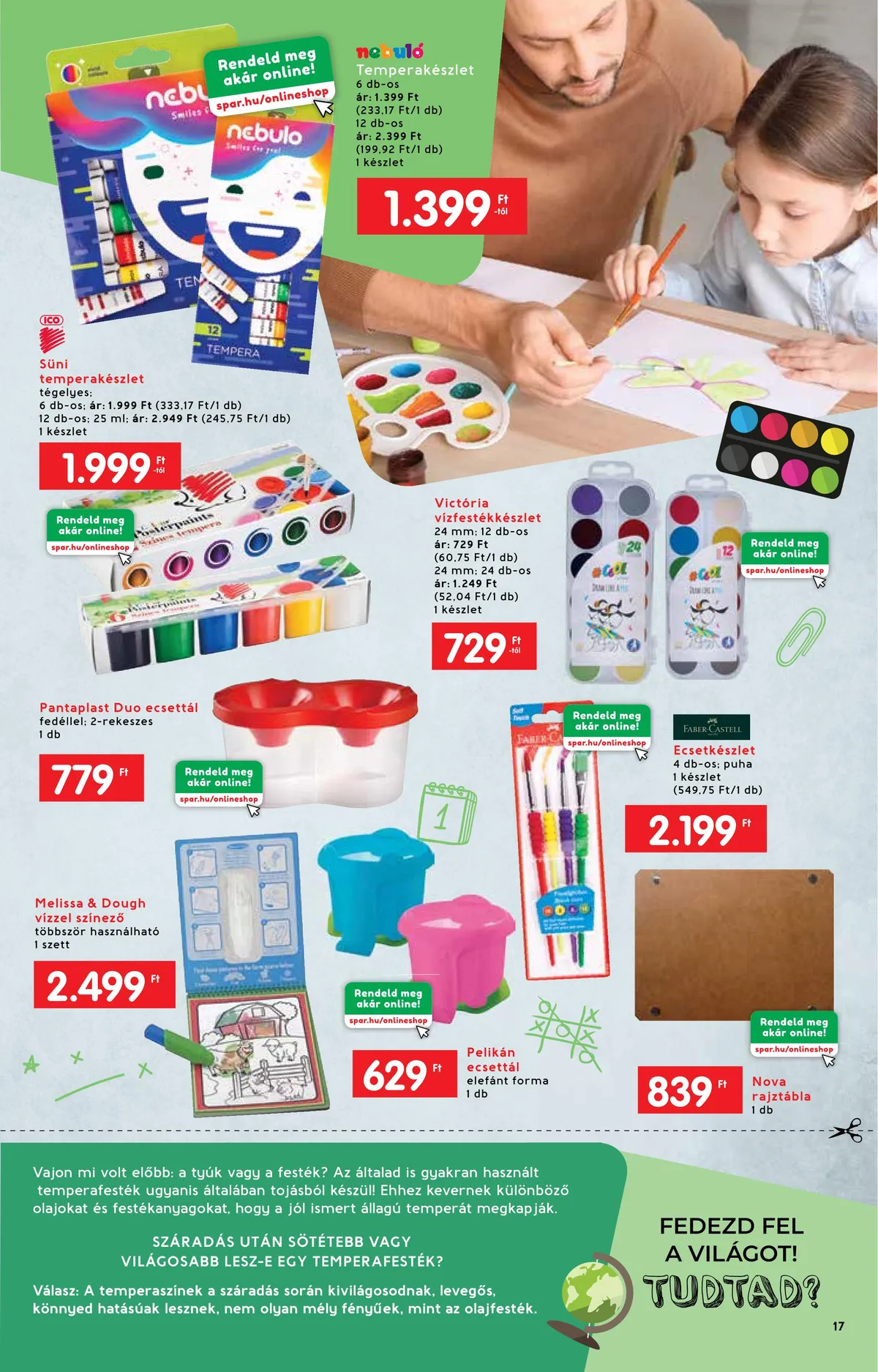 Interspar akciós újság Iskola katalógus 07.20–08.17 – 17. oldal