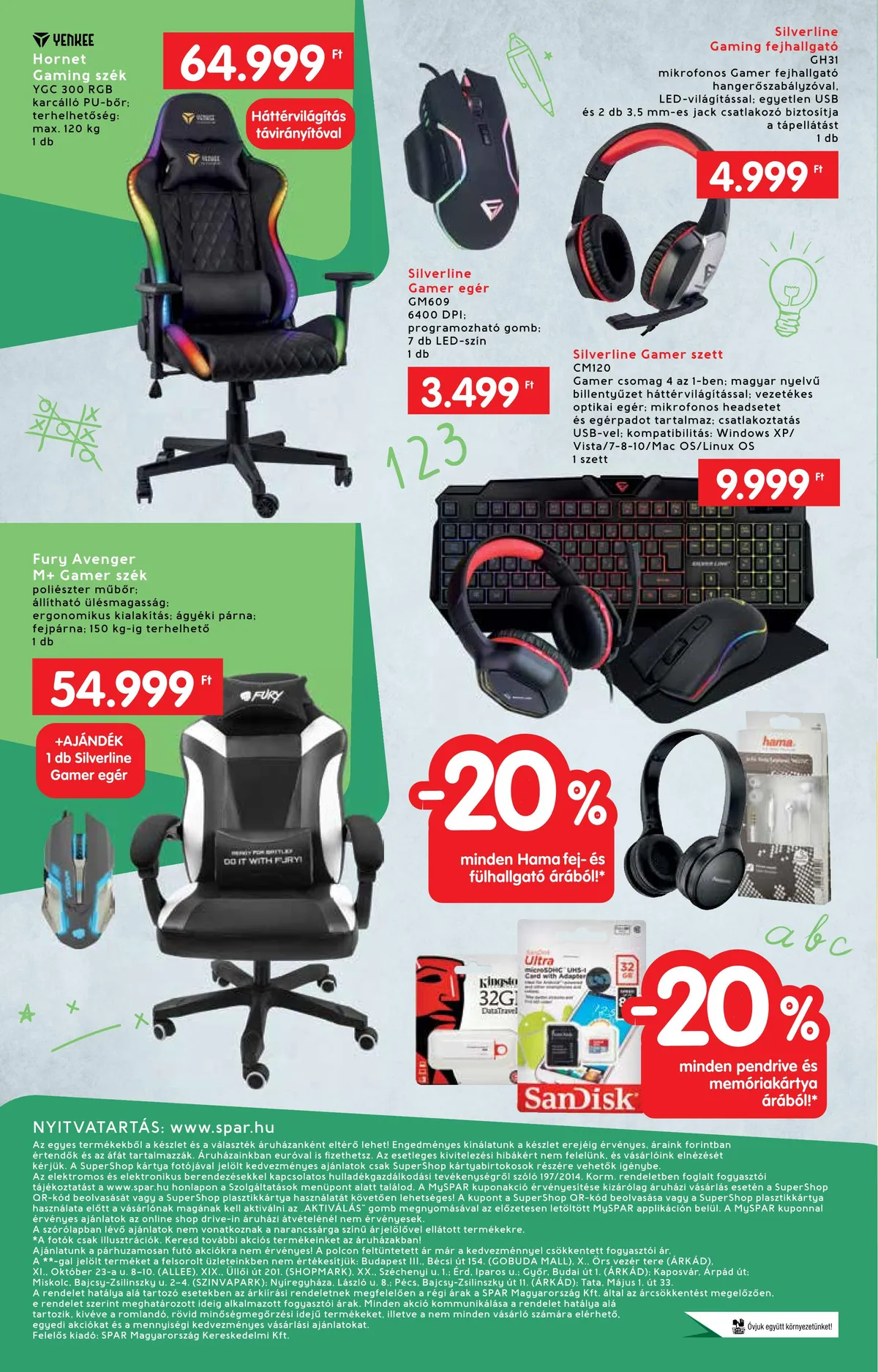 Interspar akciós újság Iskola katalógus 07.20–08.17 – 32. oldal