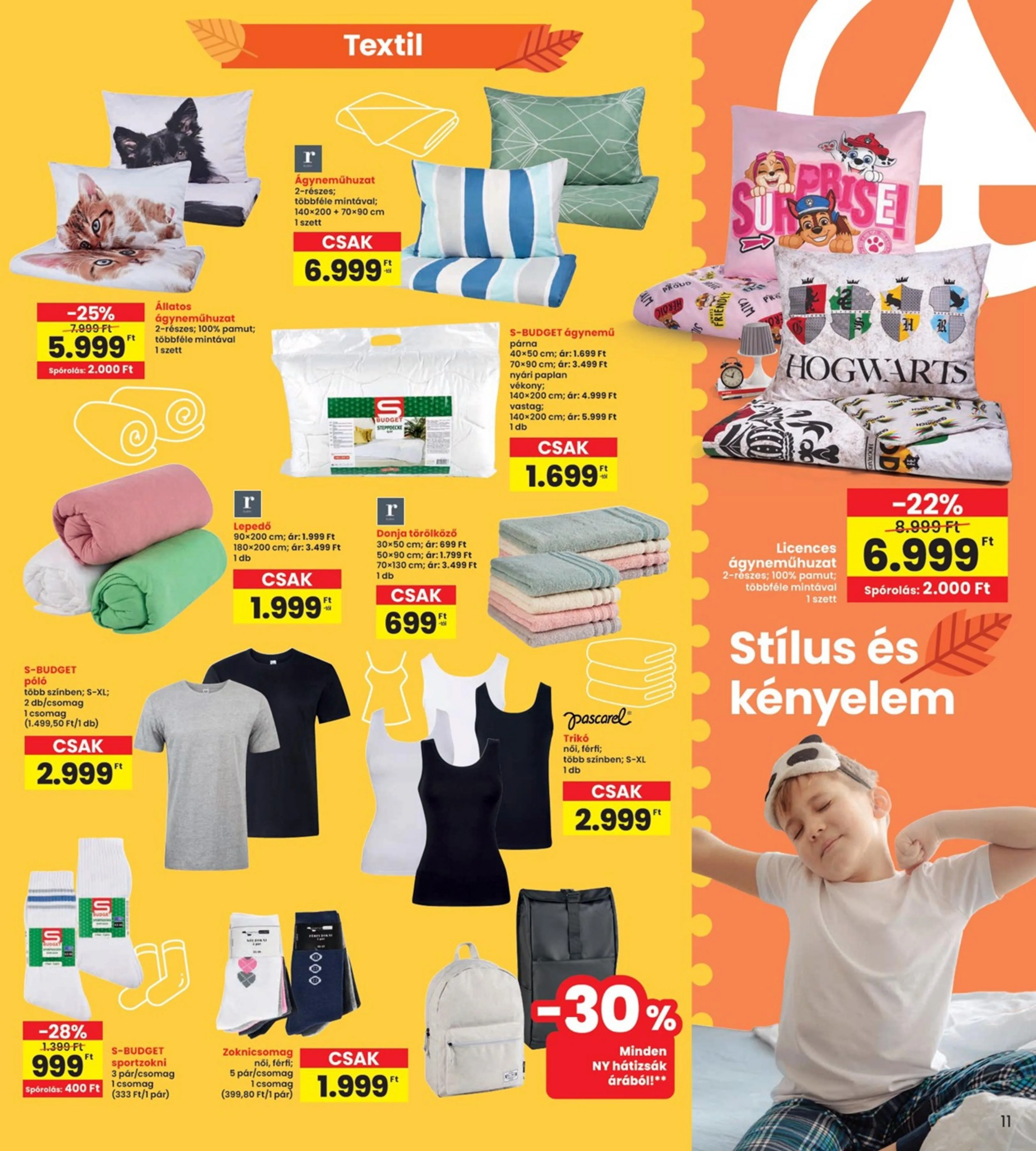 Interspar akciós újság Iskola katalógus 07.31–08.13 – 11. oldal