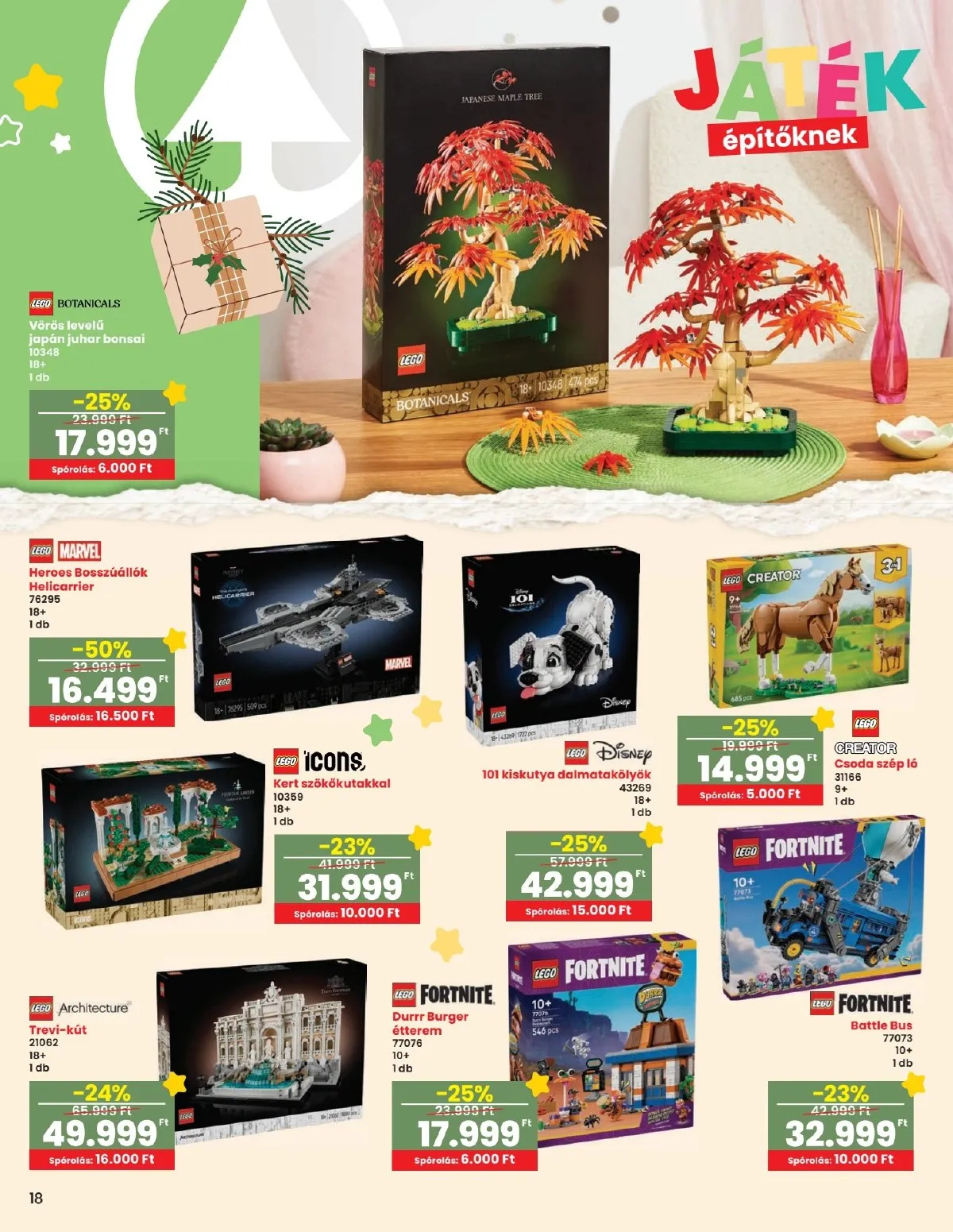 Interspar akciós újság Játék katalógus 11.13–11.13 – 19. oldal