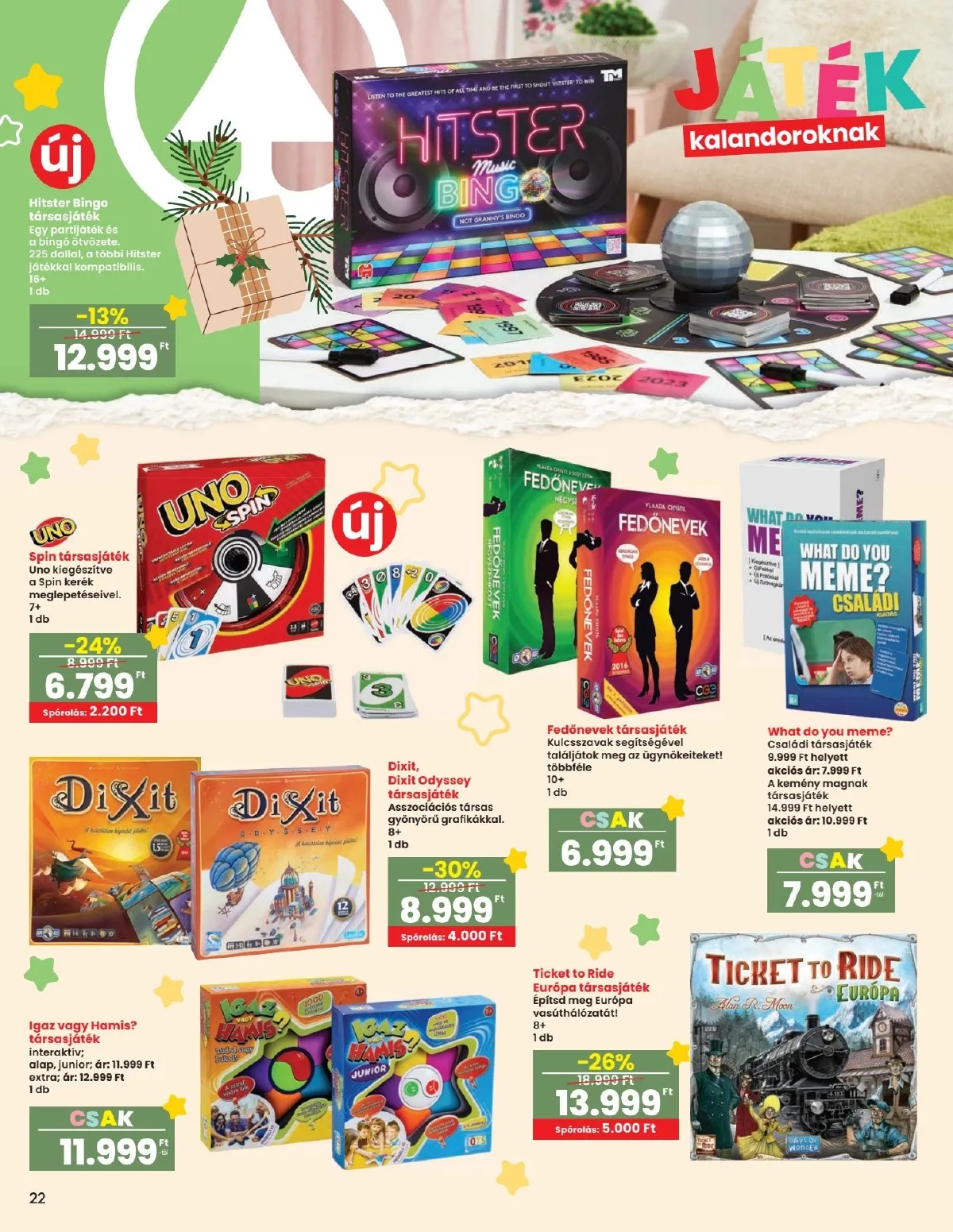 Interspar akciós újság Játék katalógus 11.13–11.13 – 23. oldal
