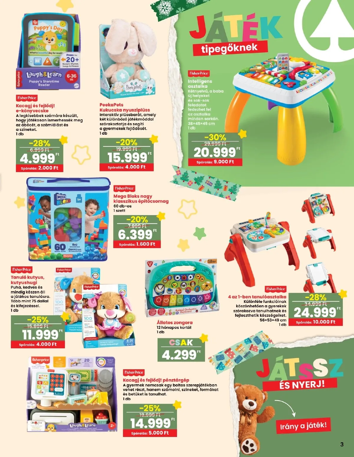 Interspar akciós újság Játék katalógus 11.13–11.13 – 3. oldal