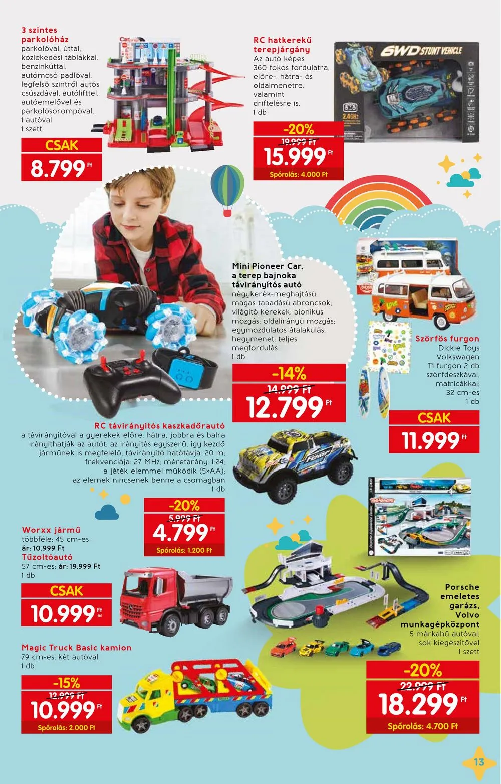 Interspar akciós újság Játék 11.15–12.24 – 13. oldal
